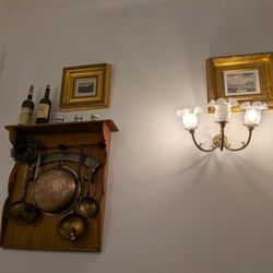 Albergo-Ristorante Croce Federale Clamegio  - Look at pans with ladels