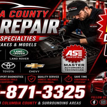 1. Columbia County Auto Repair