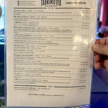 Transmitter Brewing - Beer menu - Breweries Near Me - Brooklyn, New York Transmitter Brewing - Beer menu - Breweries Near Me - Brooklyn, New York