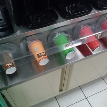 7-Eleven - a variety of coffees on display in a store - Convenience Stores Near Me - Riverside, California