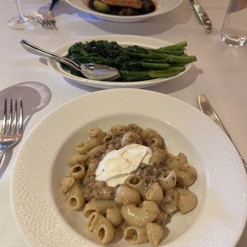 Monterey - Goat&duck ragout, broccolini, salmon lunch entree - New American Near Me - New York, New York Monterey - Goat&duck ragout, broccolini, salmon lunch entree - New American Near Me - New York, New York