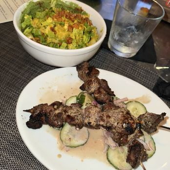Haviland Kitchen & Bar - Gem Lettuce Grilled Lamb Skewers - New American Near Me - East Rockaway, New York