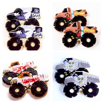Sweet Sanctions - Monster Truck Cookies - Desserts Near Me
