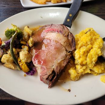 Grand Tavern Troy - 2024-08-01. Grand Tavern Troy. Prime Rib dinner (12oz - $18.00). Cooked to a nice medium rare. Served with garlic mash and grilled veggies. - New American Near Me - Troy, Michigan Grand Tavern Troy - 2024-08-01. Grand Tavern Troy. Prime Rib dinner (12oz - $18.00). Cooked to a nice medium rare. Served with garlic mash and grilled veggies. - New American Near Me - Troy, Michigan