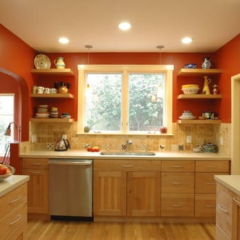 Wac Works - Southwest kitchen in a 1920's home in Oakland. Added new window & skylight to brighten up this kitchen. - Interior Design Near Me Wac Works - Southwest kitchen in a 1920's home in Oakland. Added new window & skylight to brighten up this kitchen. - Interior Design Near Me