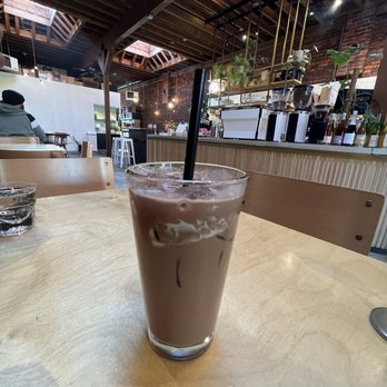 Narrative Coffee - Iced lavender mocha - Coffee & Tea Near Me - Everett, Washington