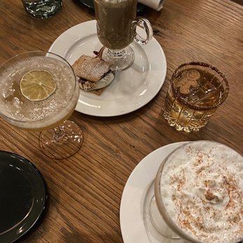 The Select - Cookies and milk cocktail, toasted smores cocktail - Mediterranean Near Me - Sandy Springs, Georgia