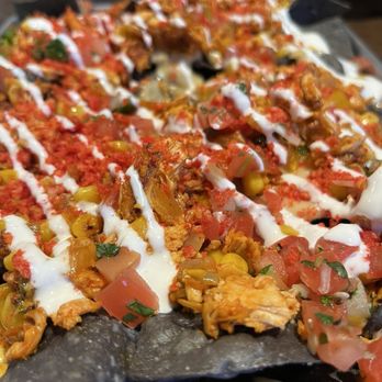 Bosque Brewing Co - Heights Public House - Chicken elote nachos - Breweries Near Me - Albuquerque, New Mexico Bosque Brewing Co - Heights Public House - Chicken elote nachos - Breweries Near Me - Albuquerque, New Mexico