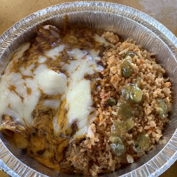 Willie's Taco Joint - Cheese enchilada lunch special (I added salsa verde on rice) - Mexican Near Me - Phoenix, Arizona Willie's Taco Joint - Cheese enchilada lunch special (I added salsa verde on rice) - Mexican Near Me - Phoenix, Arizona