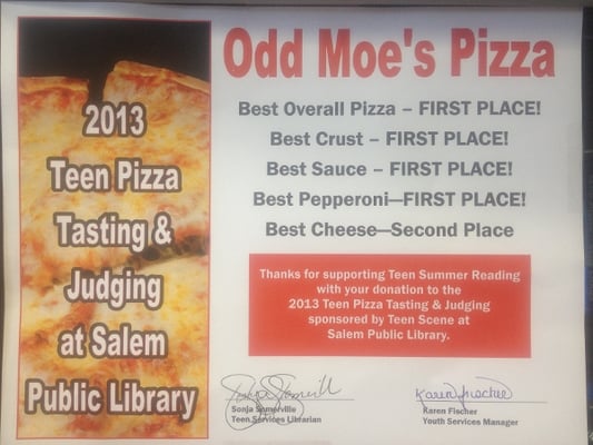 Menu photo 6 Odd Moe's Pizza Salem, OR