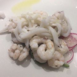 Ristorante Manetta - Calamari and Gamberetti, shrimp and eel