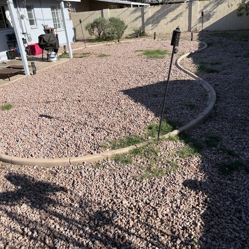 Backyard Renovations AZ - Before - Artificial Turf Near Me