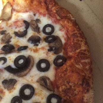 Pizza Pirates - Black olive and mushroom My-pie. Very good. - Pizza Near Me - Ontario, California