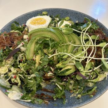 Caliche Coffee Bar & Ranch Road Roasters - Kale Salad - Coffee Roasteries Near Me - Fredericksburg, Texas