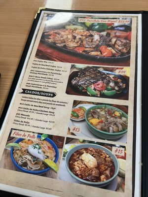 Menu photo 8 Dona Chela Houston, TX