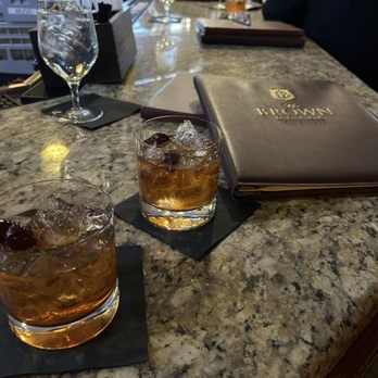 The Brown Hotel - Manhattans at The Brown Hotel lobby bar. - Hotels Near Me - Louisville, Kentucky The Brown Hotel - Manhattans at The Brown Hotel lobby bar. - Hotels Near Me - Louisville, Kentucky