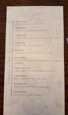 Menu photo 6 Bleuroot West Dundee, IL