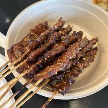 Meat Lover - Pork belly skewers - Chinese Near Me - Riverside, California Meat Lover - Pork belly skewers - Chinese Near Me - Riverside, California