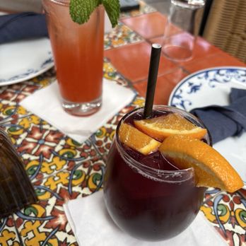 Casa Córdoba - Red Sangria and Watermelon Margarita - Spanish Near Me - Montrose, California