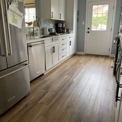 Arthur's Flooring and Remodeling - Luxury vinyl planks after