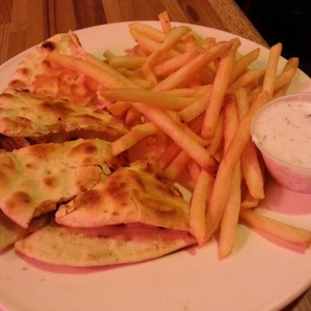 Papachino's - steak pita melt - don't remember the name - and fries - Mediterranean Near Me - Modesto, California