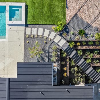 Champion Outdoor Solutions - Modern, low maintenance landscape in Hudson Bend - Landscaping Near Me - Austin, Texas Champion Outdoor Solutions - Modern, low maintenance landscape in Hudson Bend - Landscaping Near Me - Austin, Texas