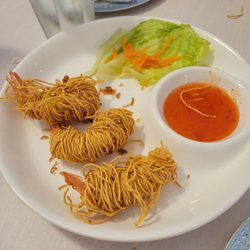 Lemonleaf Grill - Fried noodle wrapped shrimp