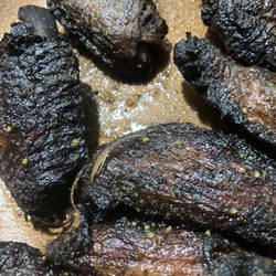 Caribbean Chicken & Fish - Smoked wings....they look good to you?  These people have lost there damn minds!