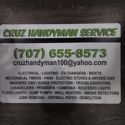 Cruz Handyman Service Logo