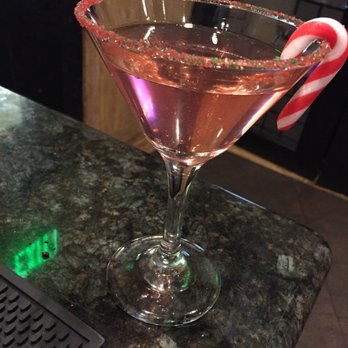 Cafe 422 - Candy Cane Martini - Seafood Near Me - Boardman, Ohio