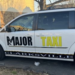 Major Taxi of Clarksville - Van fleet