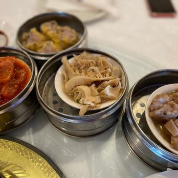 Garden Restaurant - a variety of dishes of food - Dim Sum Near Me - Garland, Texas