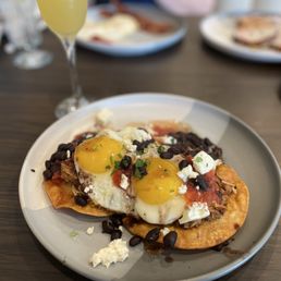 Huevos Rancheros!  Delicious!