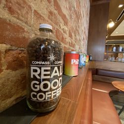 Compass Coffee - Decorations around shop