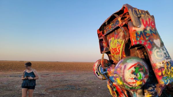 Cadillac Ranch by null