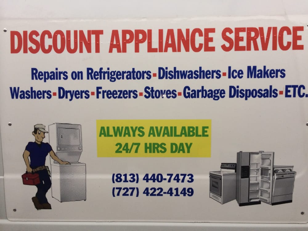 DISCOUNT APPLIANCE REPAIR SERVICE Updated August 2024 10 Reviews