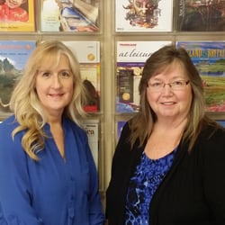 The Travel Line - Manager Allison Smith and Owner Kathleen Carr