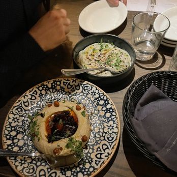 Aba - Smoky Garlic Hummus - Mediterranean Near Me - Austin, Texas