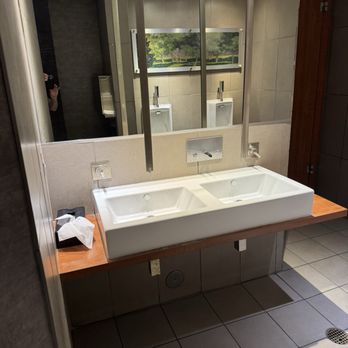 240 Union - Men's bathroom sink - New American Near Me - Lakewood, Colorado 240 Union - Men's bathroom sink - New American Near Me - Lakewood, Colorado