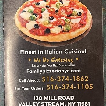 Family Pizzeria - Pizza Near Me - Valley Stream, New York Family Pizzeria - Pizza Near Me - Valley Stream, New York