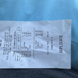 Receipt Receipt