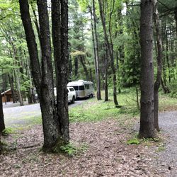 Hartwick Highlands Campground - Our campsite at Hardwick Highland