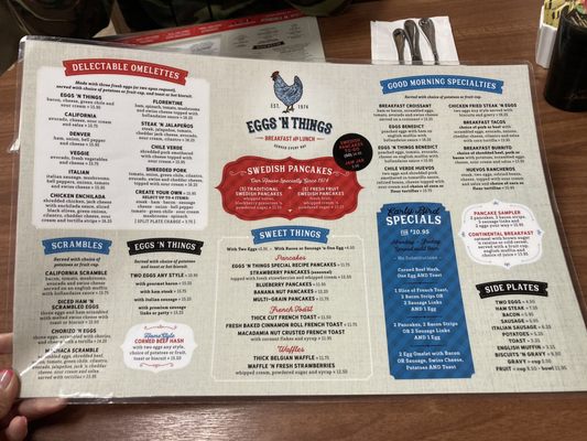 Menu photo 5 Eggs N Things Ventura, CA