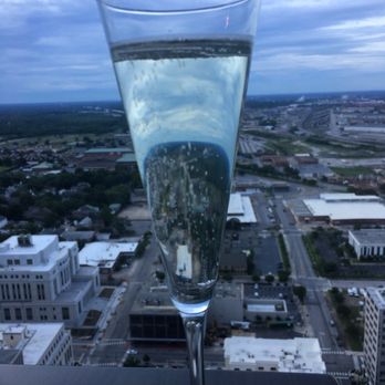 Dauphin's - Sharing a bottle of prosecco! - Seafood Near Me - Mobile, Alabama