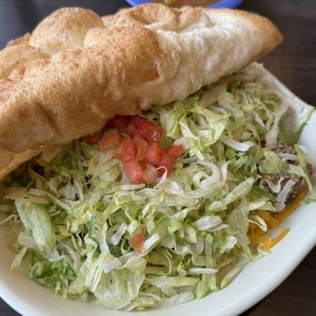 Diné Restaurant - Navajo Taco (upside down) - Breakfast & Brunch Near Me - Window Rock, Arizona Diné Restaurant - Navajo Taco (upside down) - Breakfast & Brunch Near Me - Window Rock, Arizona