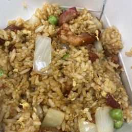 Pork fried rice Pork fried rice
