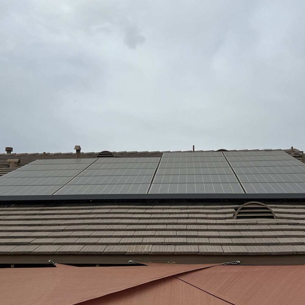 Veteran Solar Panel Cleaning - Before - Solar Panel Cleaning Near Me