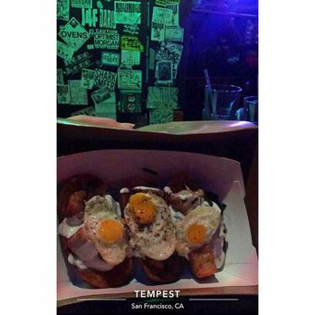Tempest - Pork belly Potato skins are to diiieeee for ! - American Near Me - San Francisco, California