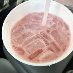 Agua de fresa con leche really good Agua de fresa con leche really good