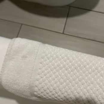 Hilton Phoenix Tapatio Cliffs Resort - Stains on towel - Hotels Near Me - Phoenix, Arizona